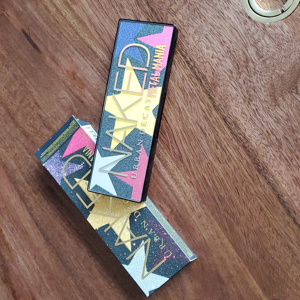 NIB URBAN DECAY Limited Edition Naked Metal Mania Eyeshadow Palette - Picture 4 of 7